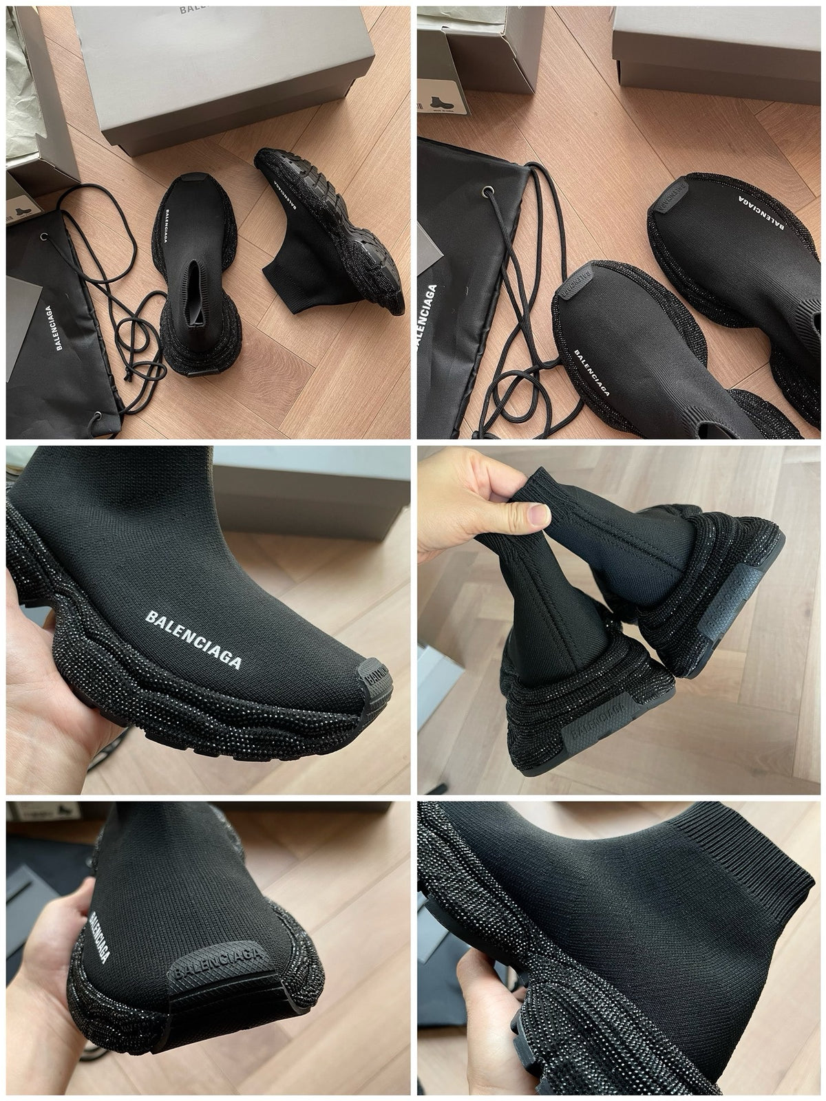 Black ,White ,Khaki and Grey Shoes - FashionHype.xyz