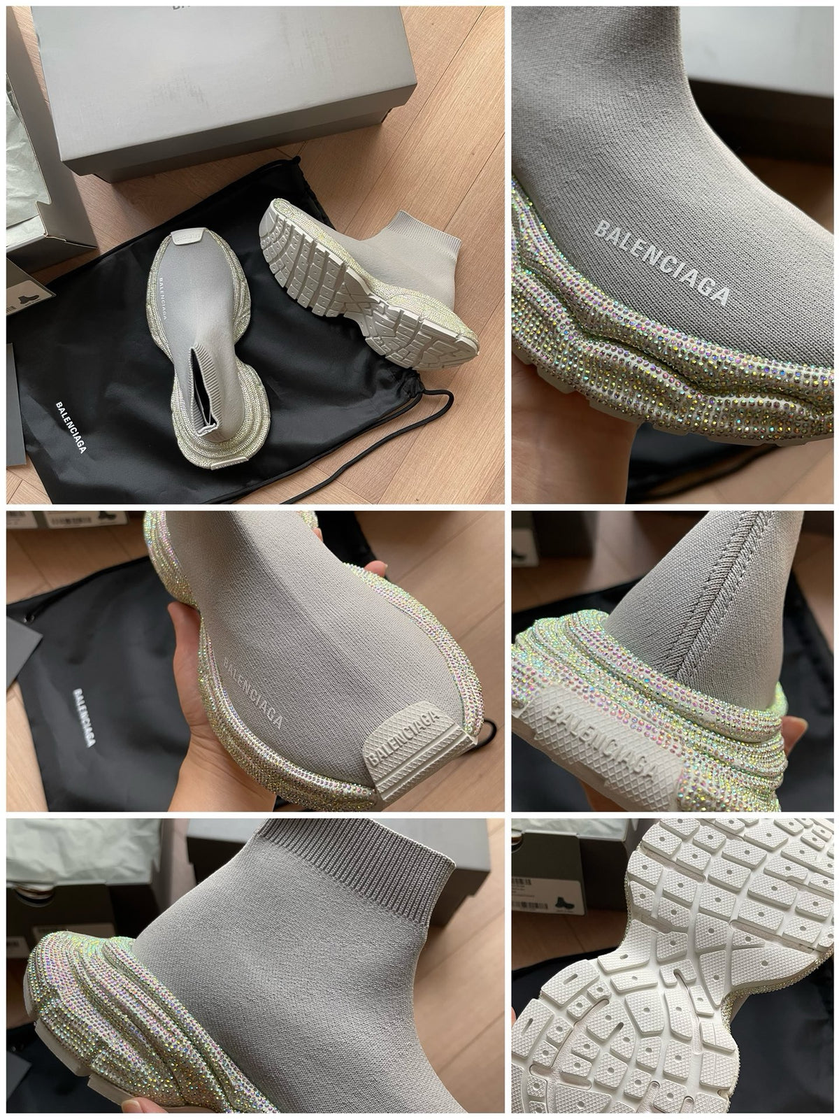 Black ,White ,Khaki and Grey Shoes - FashionHype.xyz