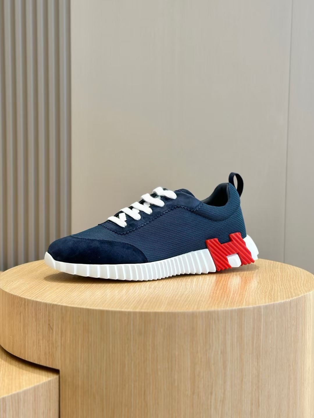 Blue and Black Shoes - FashionHype.xyz