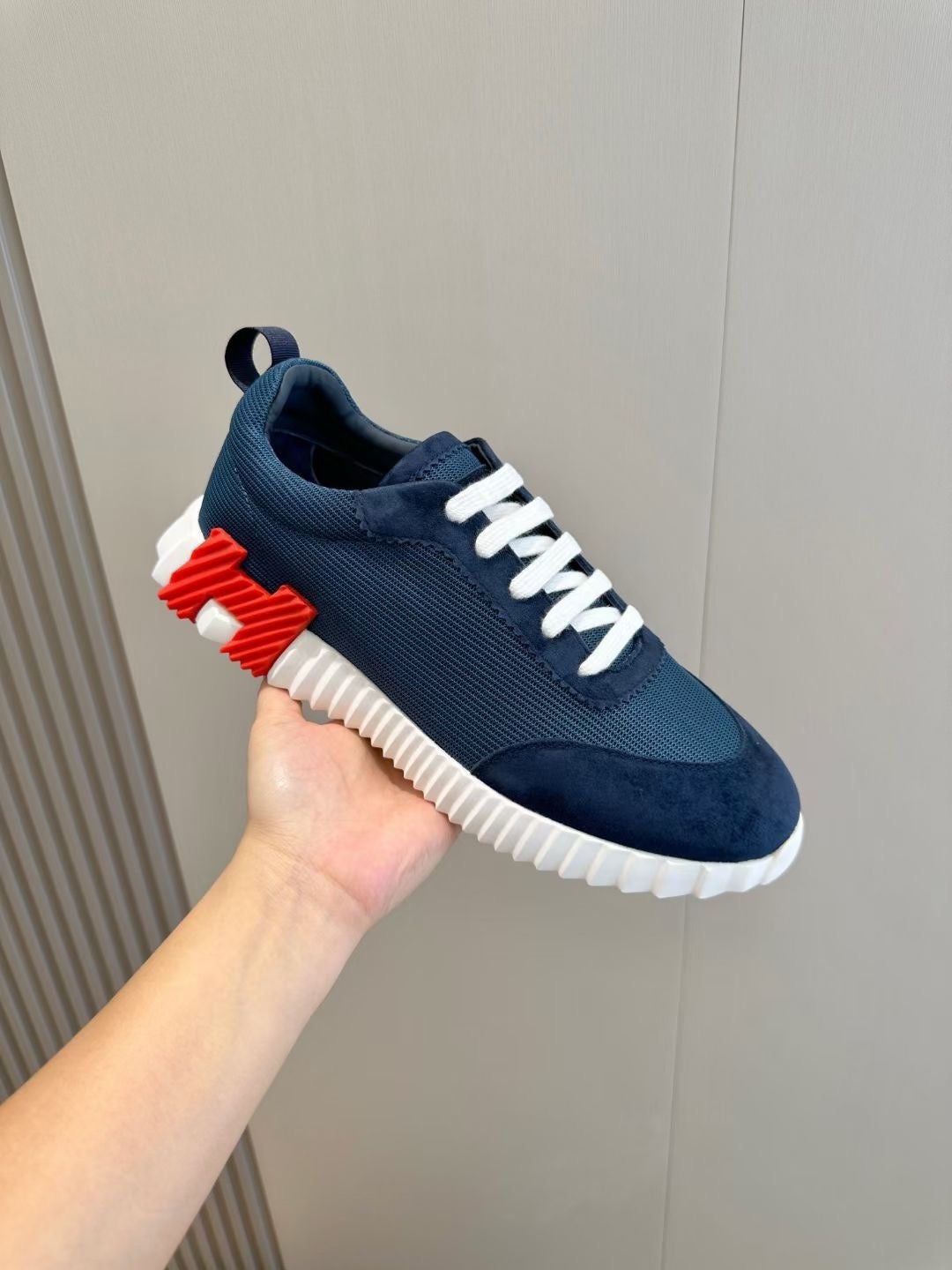 Blue and Black Shoes - FashionHype.xyz