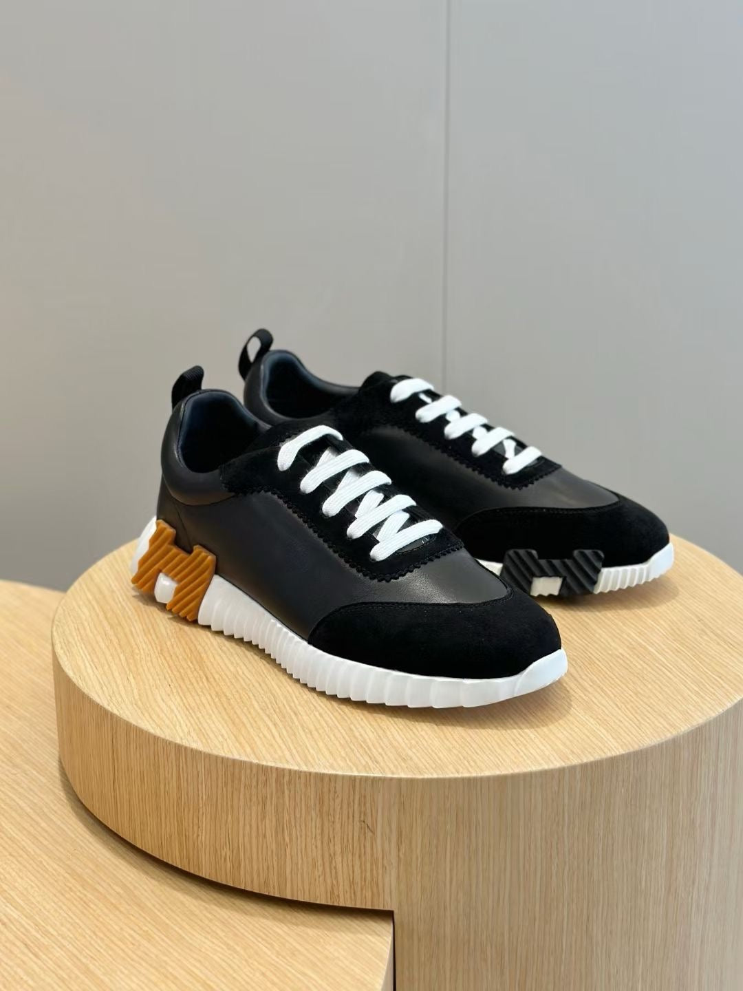 Blue and Black Shoes - FashionHype.xyz