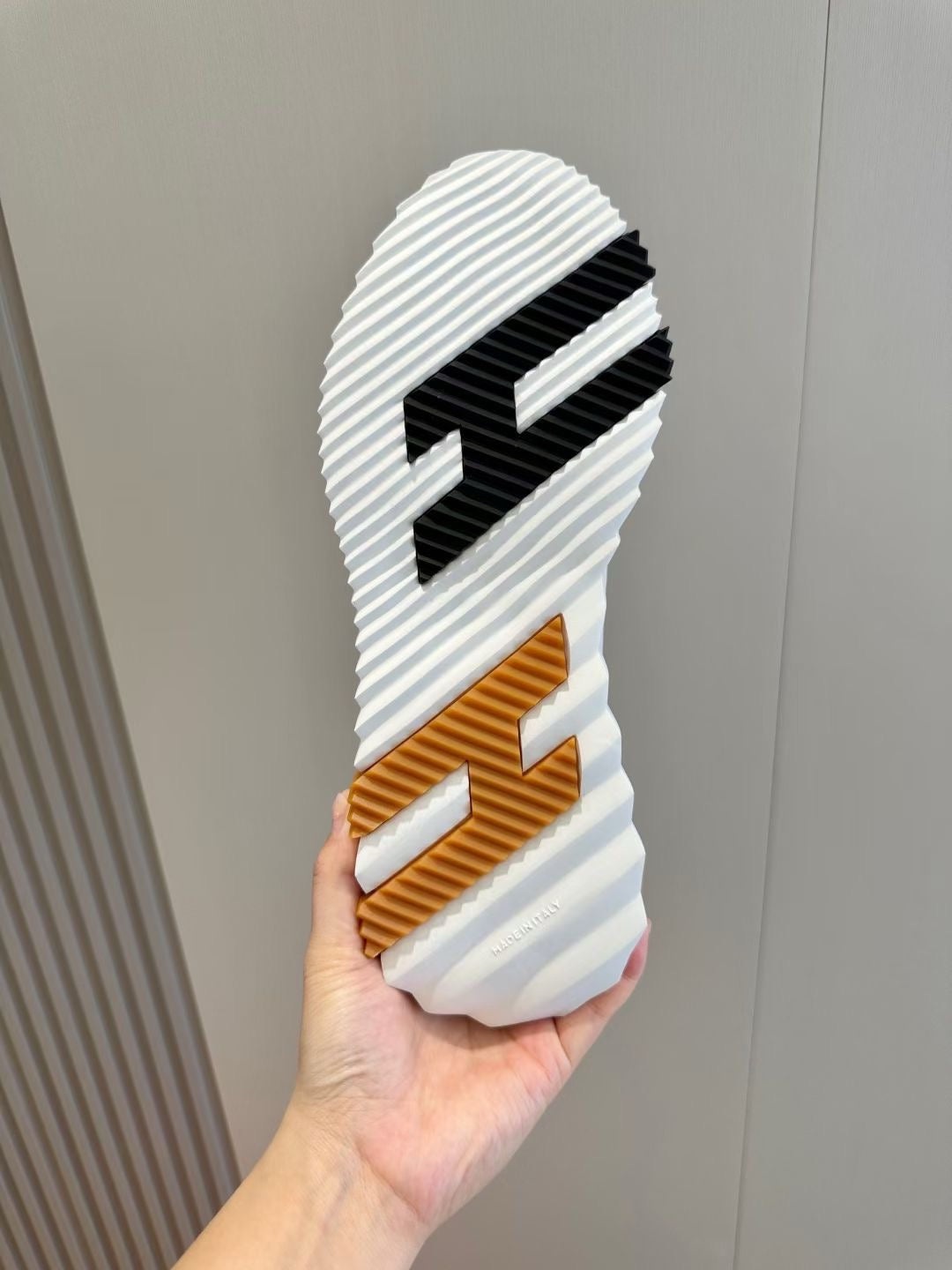 Brown, Blue and White Shoes - FashionHype.xyz