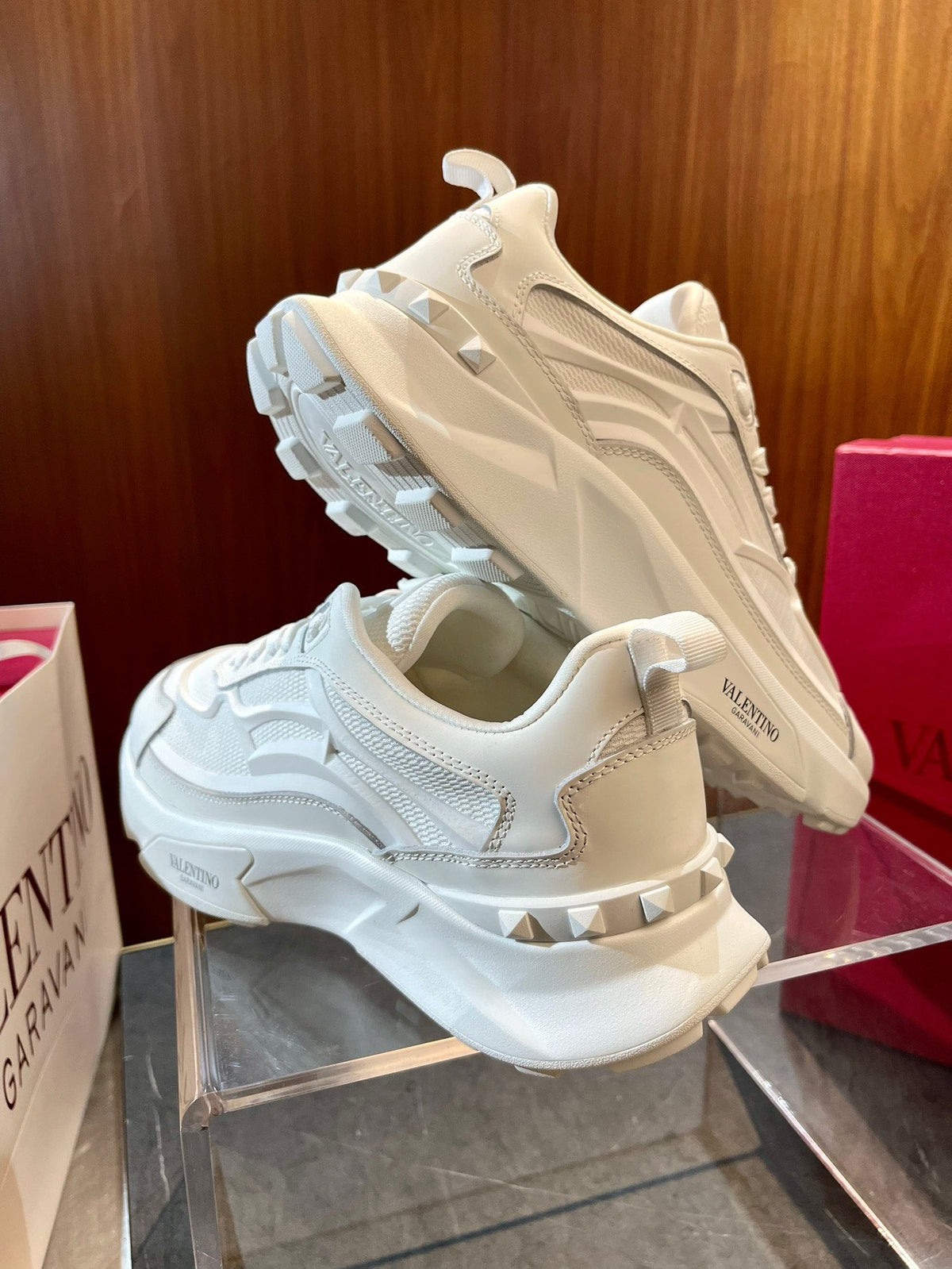 Mehrfarbige Schuhe
