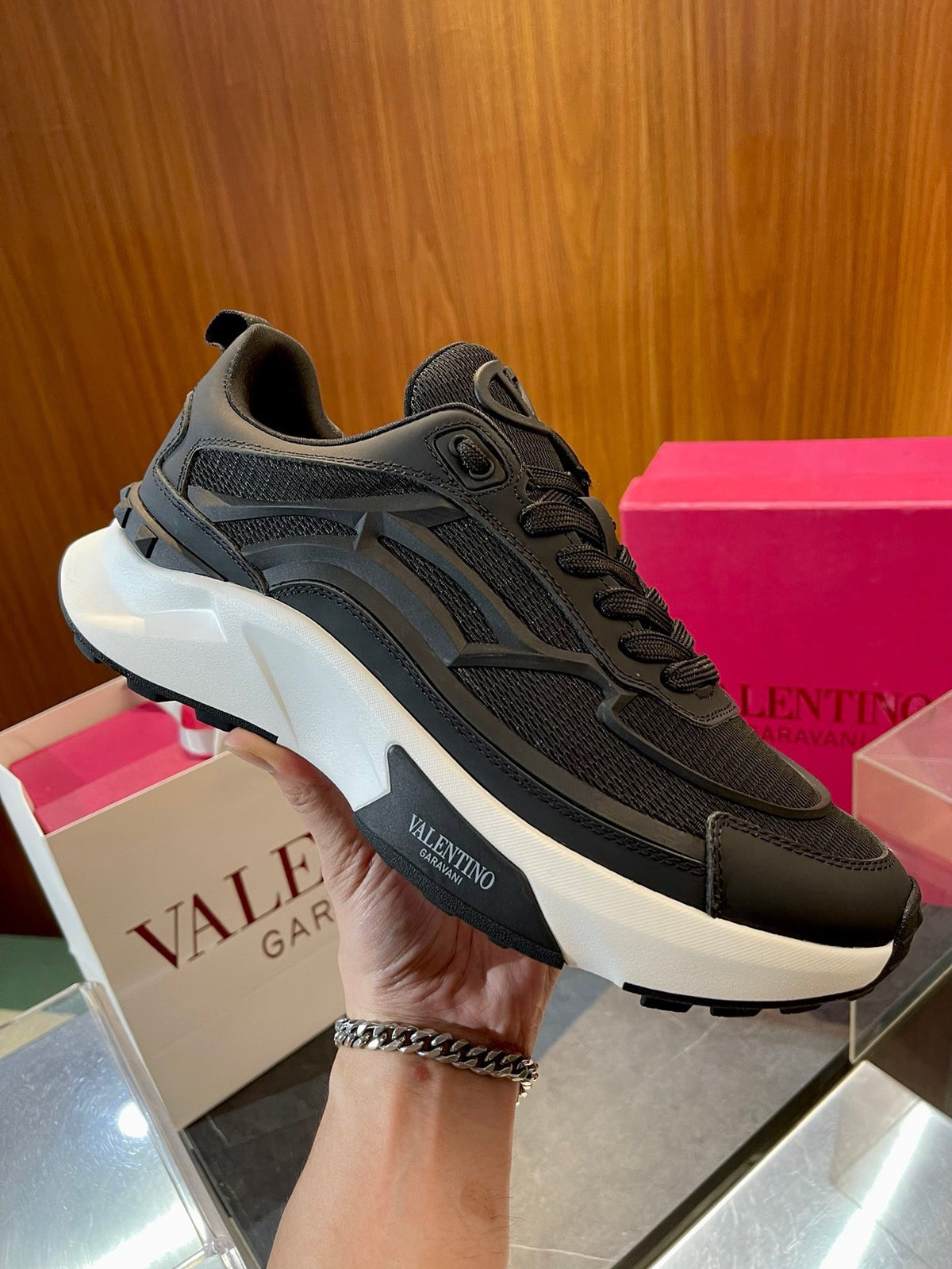 Mehrfarbige Schuhe