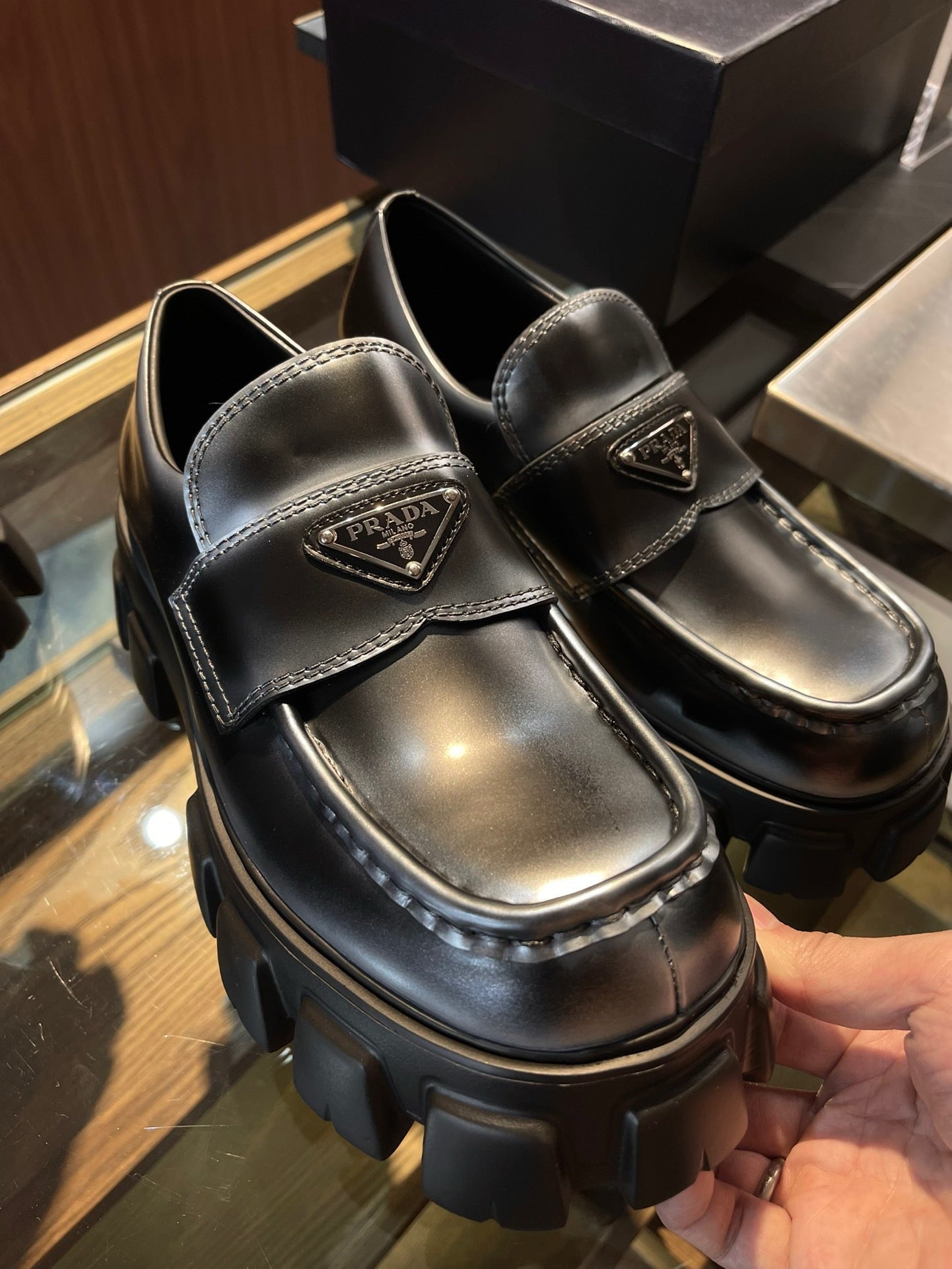 Black Shoes - Size 43