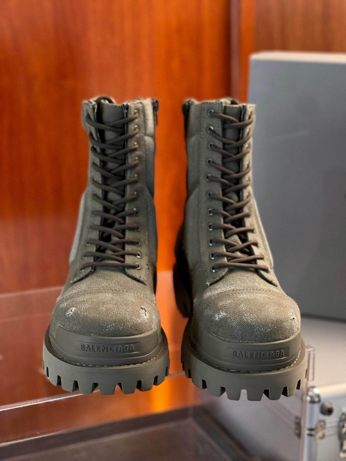 Black, Grey and Khaki Shoes - FashionHype.xyz