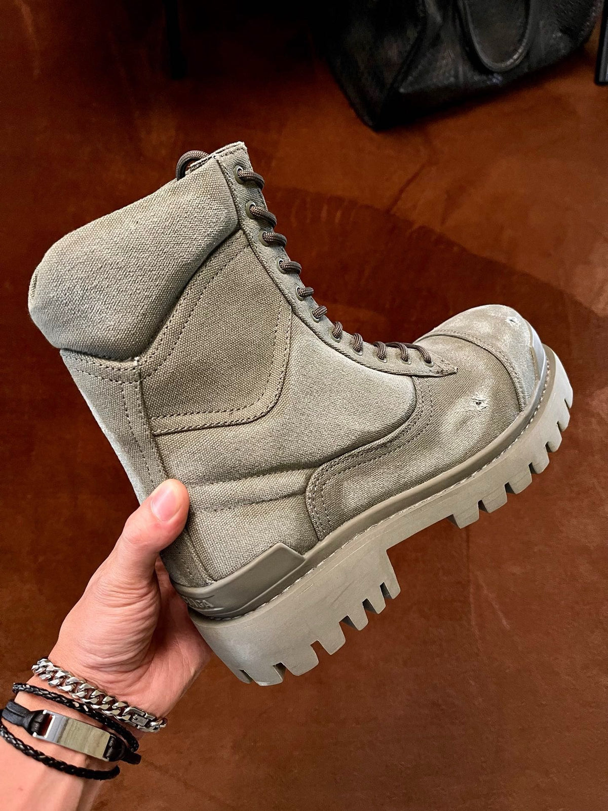Black, Grey and Khaki Shoes - FashionHype.xyz