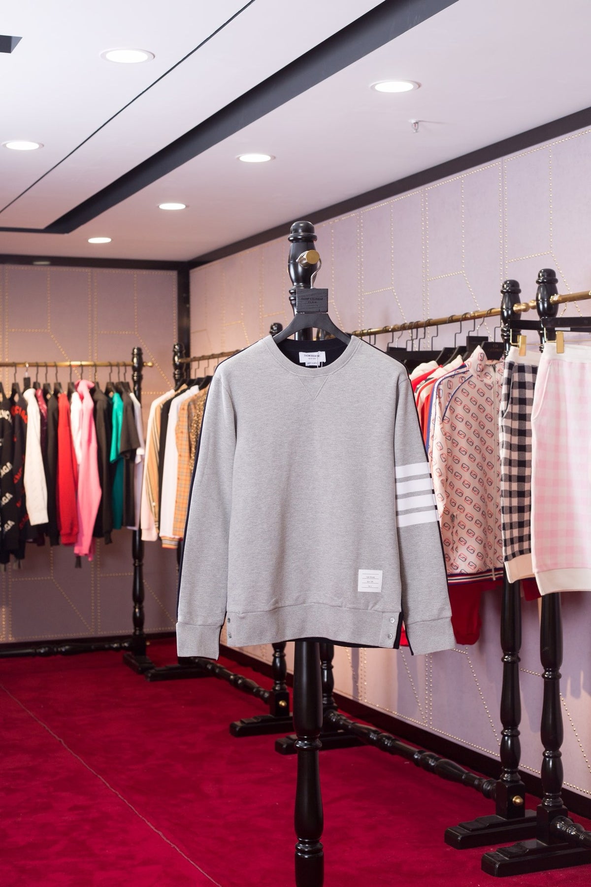 Gray black Jersey - FashionHype.xyz