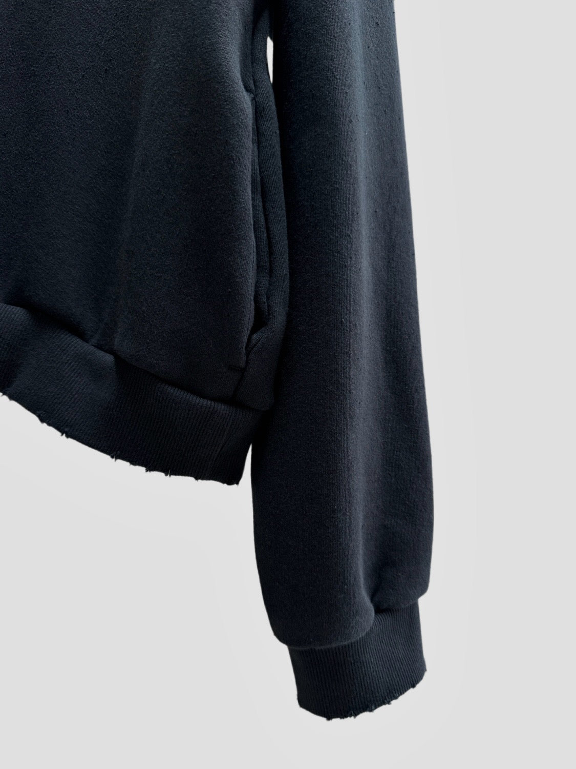 جيرسي أسود ورمادي