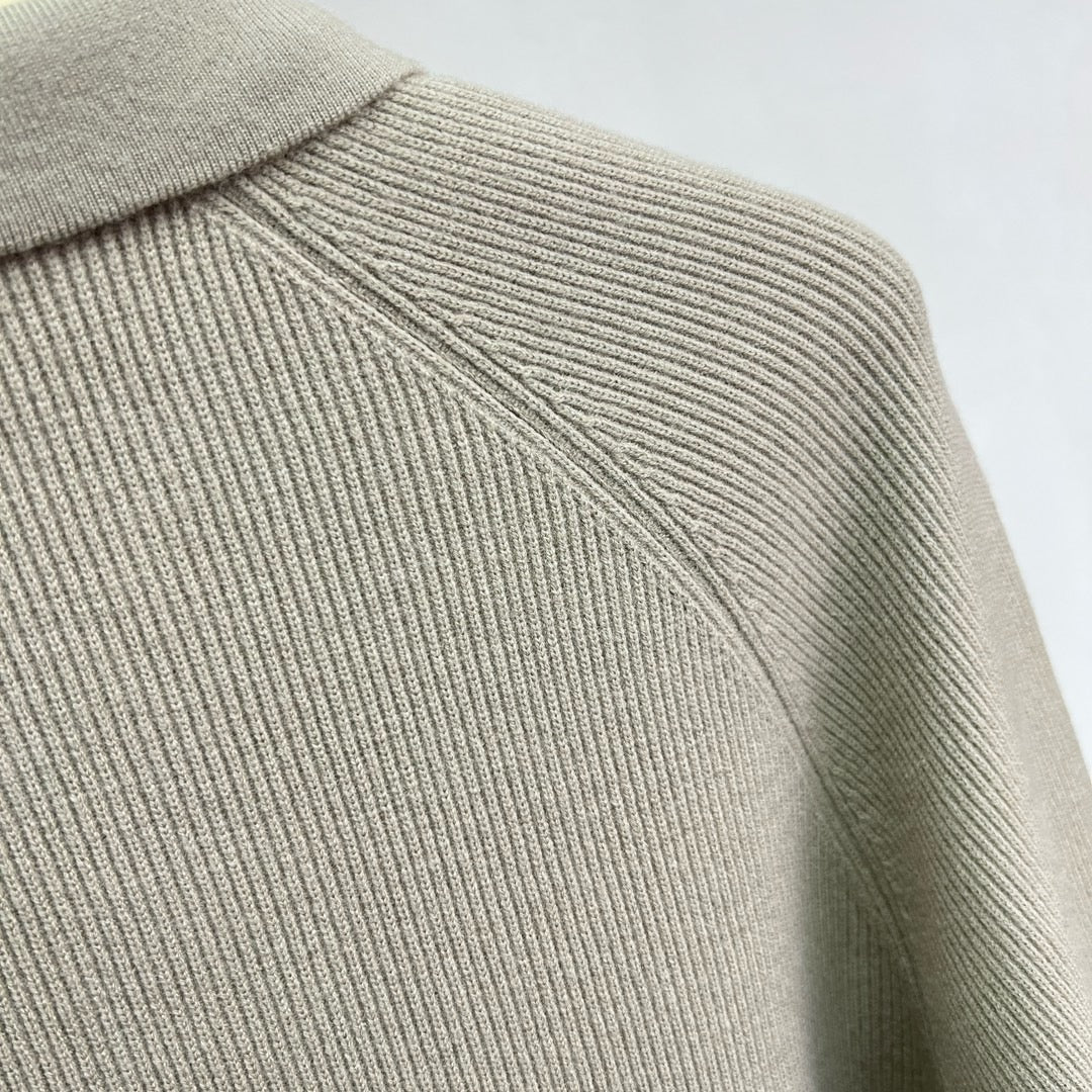 Beige and Black Jersey - FashionHype.xyz