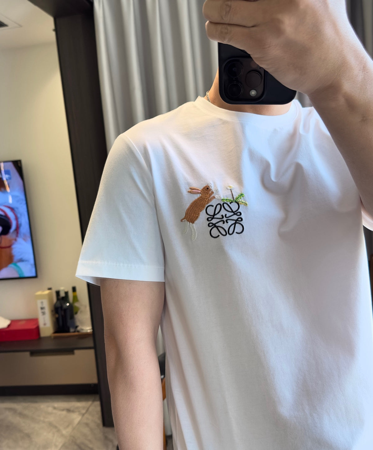Schwarzes T-Shirt – Größe 3XL