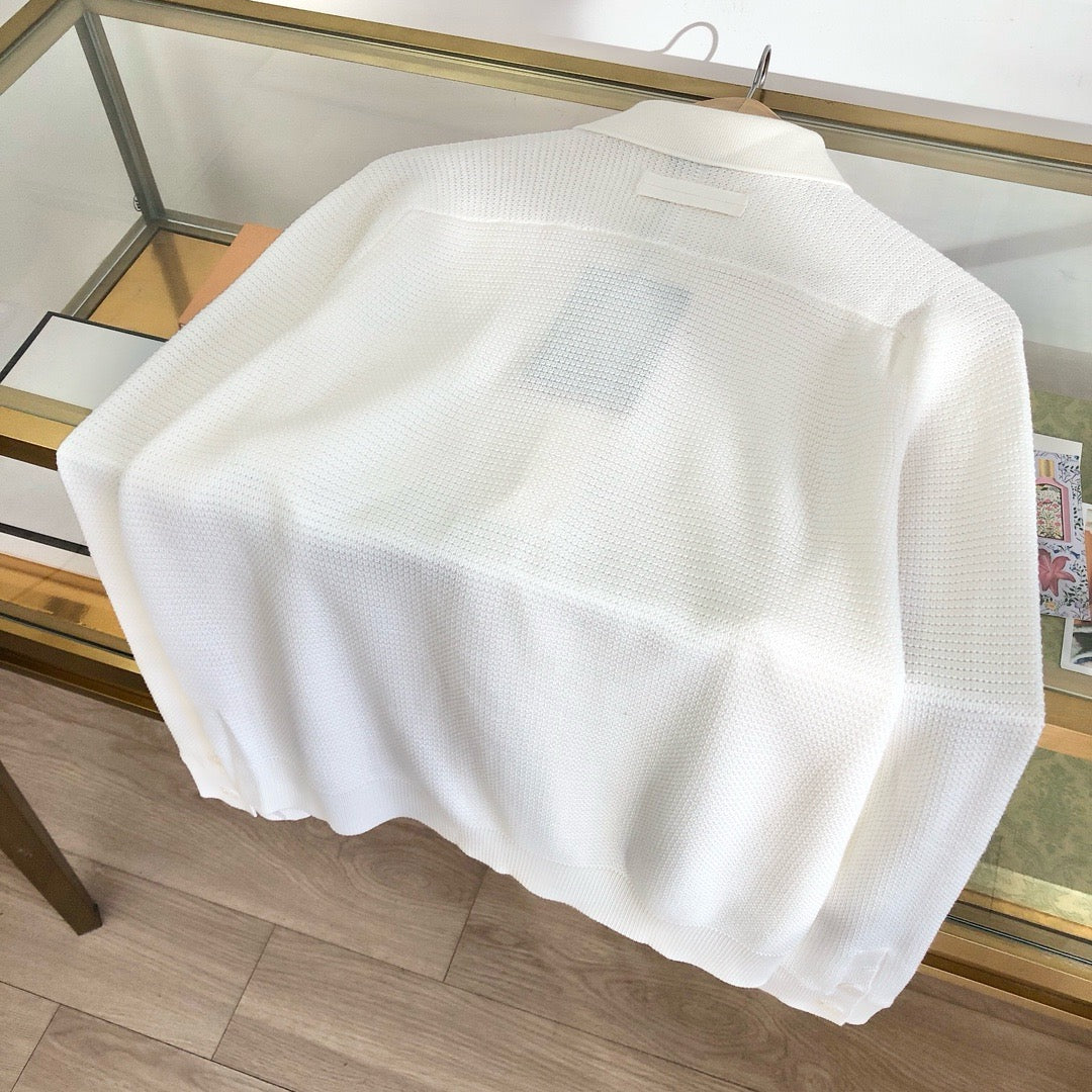 White and Apricot Jersey