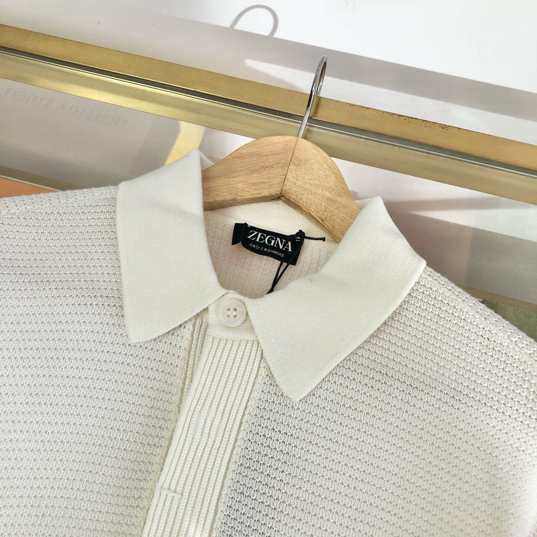 White and Apricot Jersey