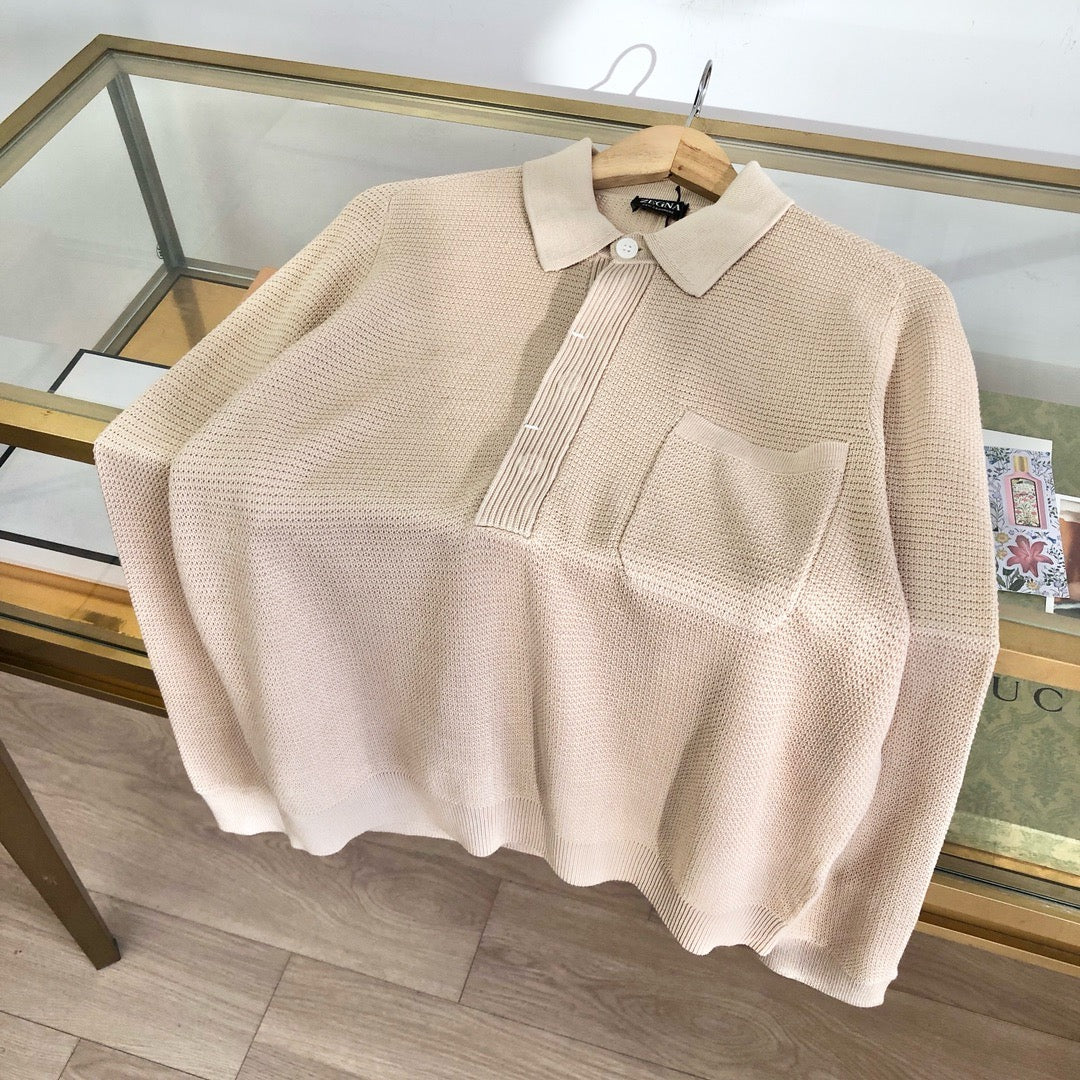 White and Apricot Jersey