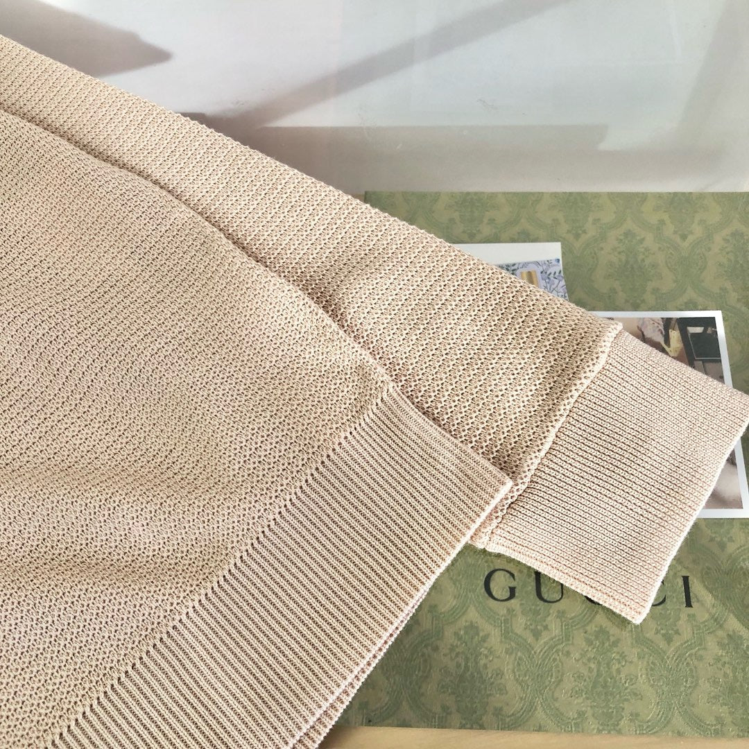 White and Apricot Jersey