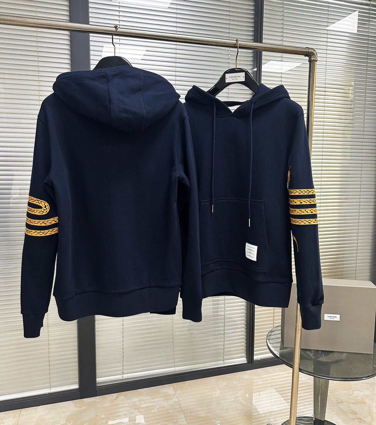 Dark Blue Hoodie