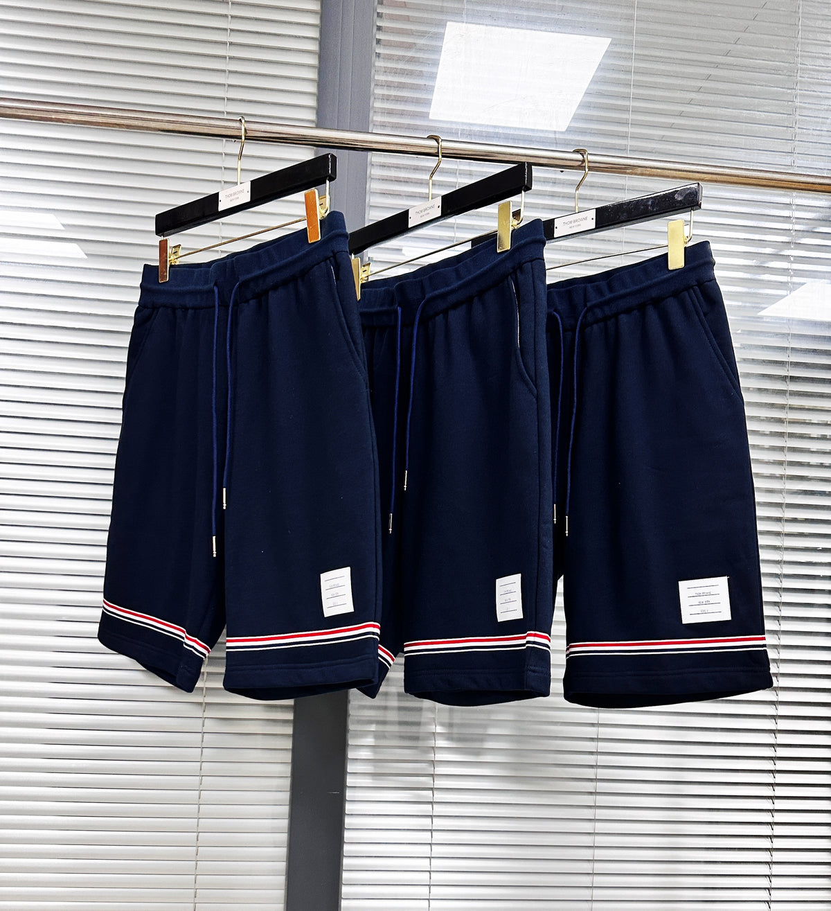 Dark Blue and Grey Short - FashionHype.xyz