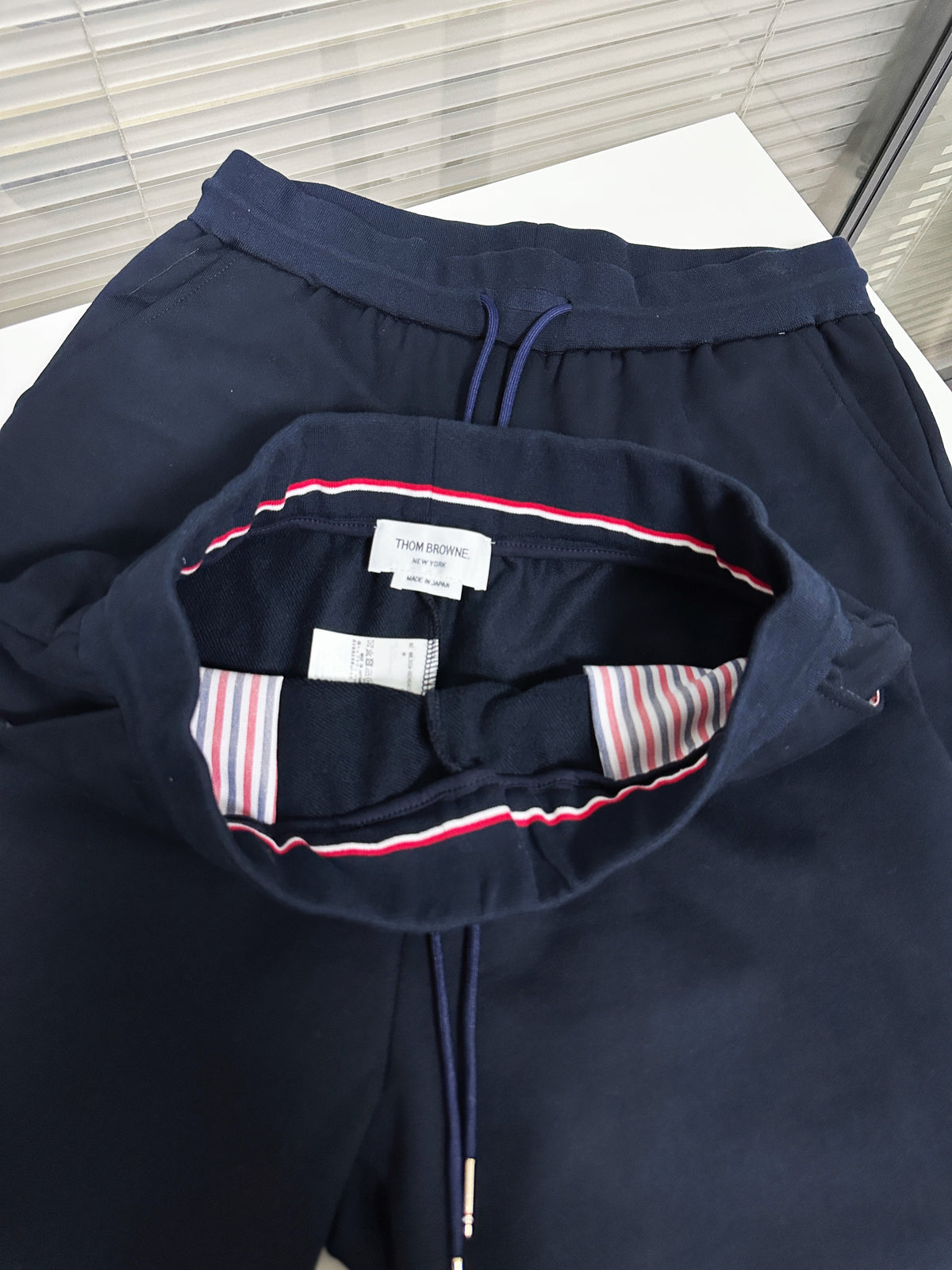 Dark Blue and Grey Short - FashionHype.xyz