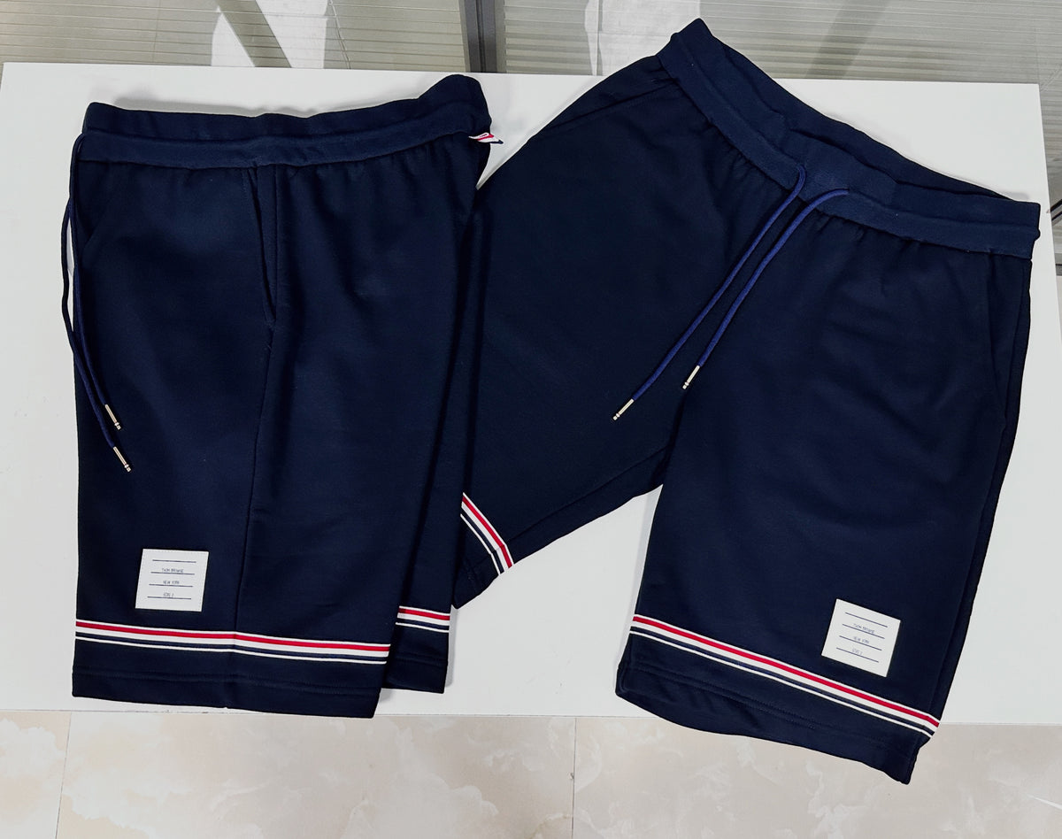 Dark Blue and Grey Short - FashionHype.xyz