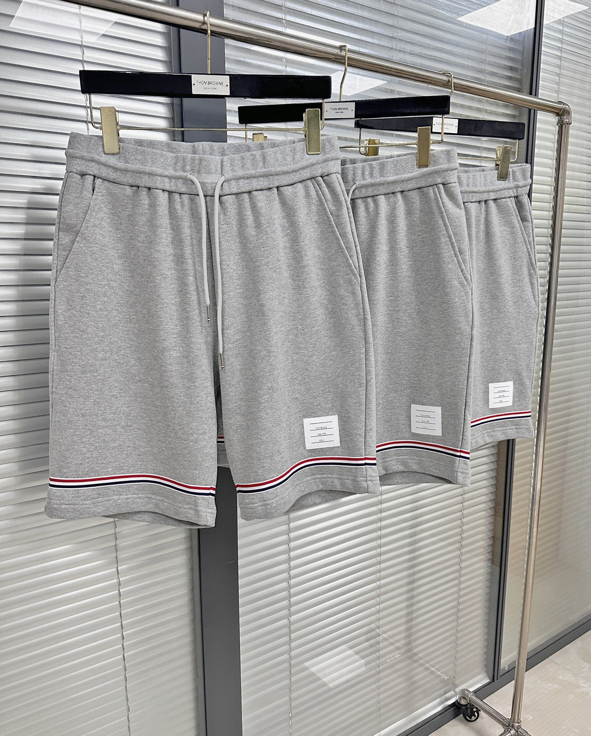 Dark Blue and Grey Short - FashionHype.xyz