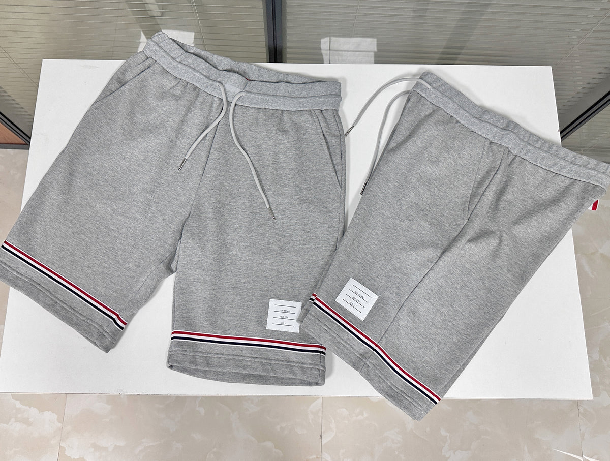 Dark Blue and Grey Short - FashionHype.xyz