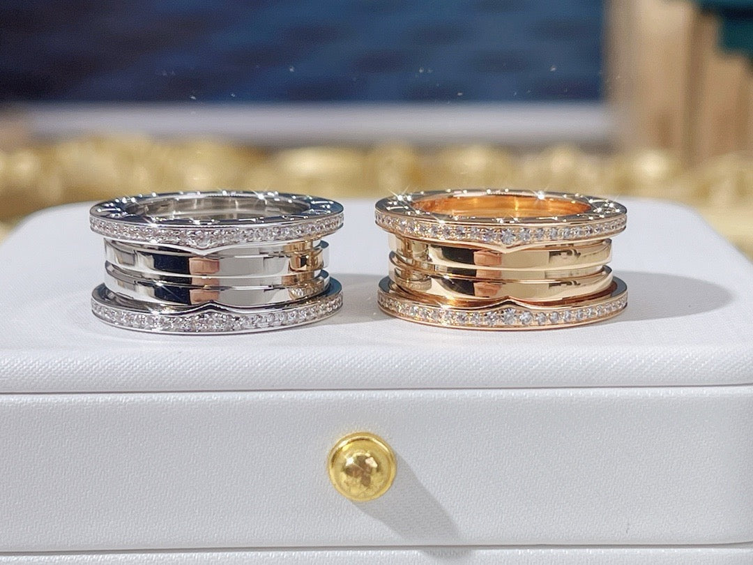 Golden and Silver Ring