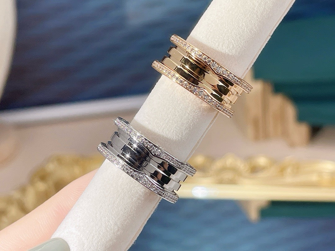Golden and Silver Ring