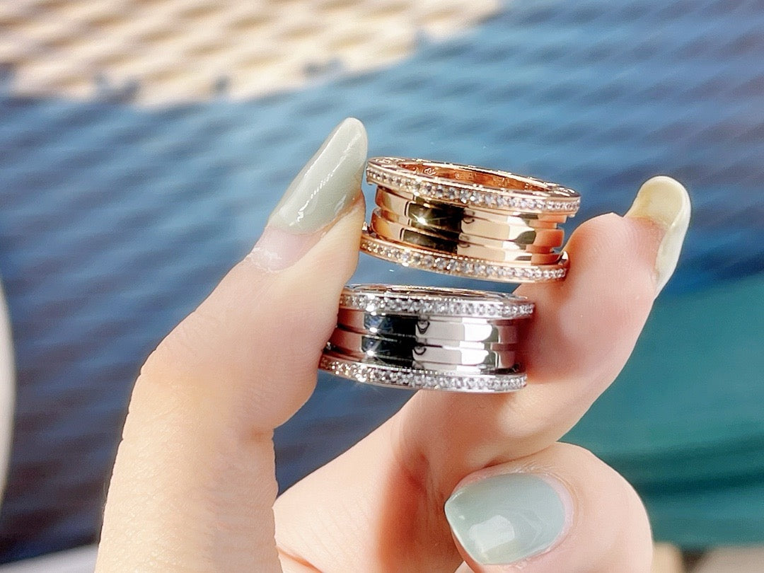 Golden and Silver Ring