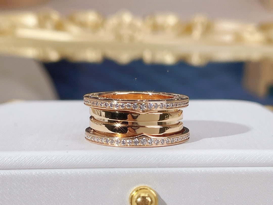 Golden and Silver Ring