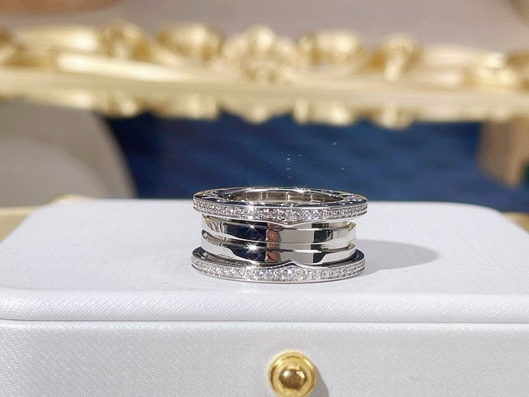 Golden and Silver Ring