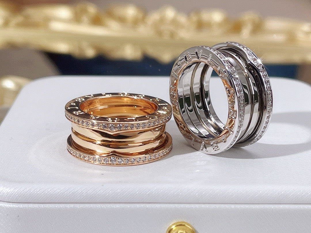 Golden and Silver Ring