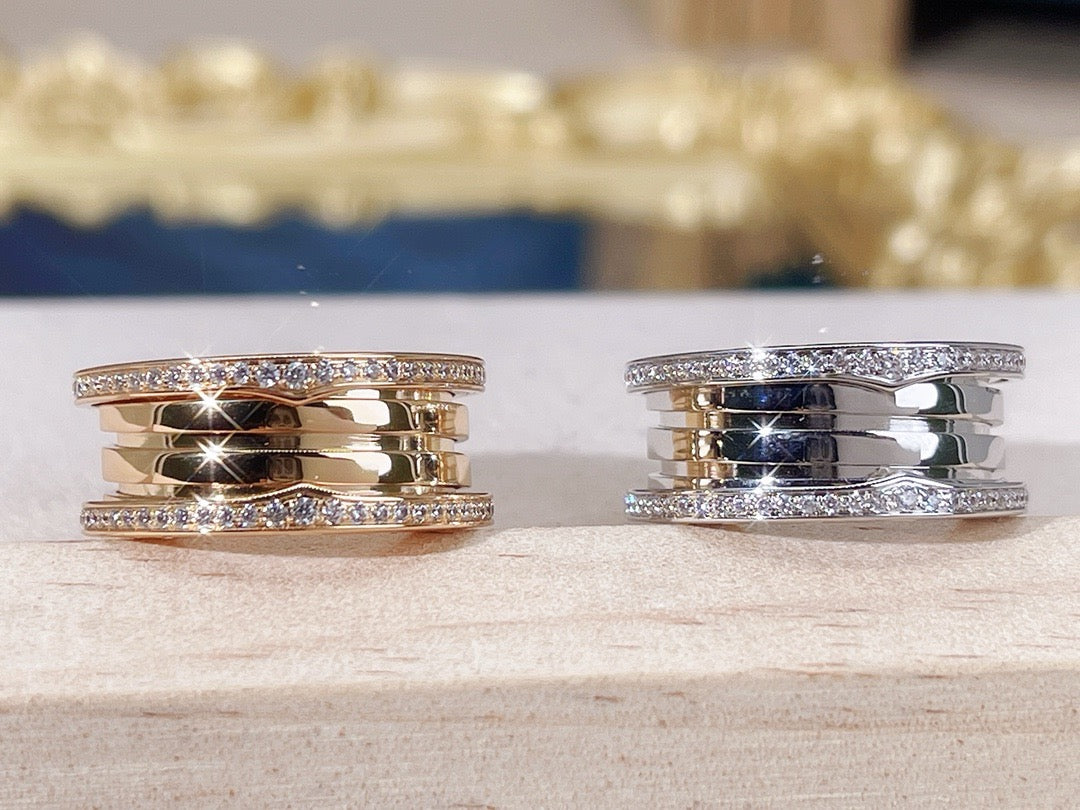 Golden and Silver Ring