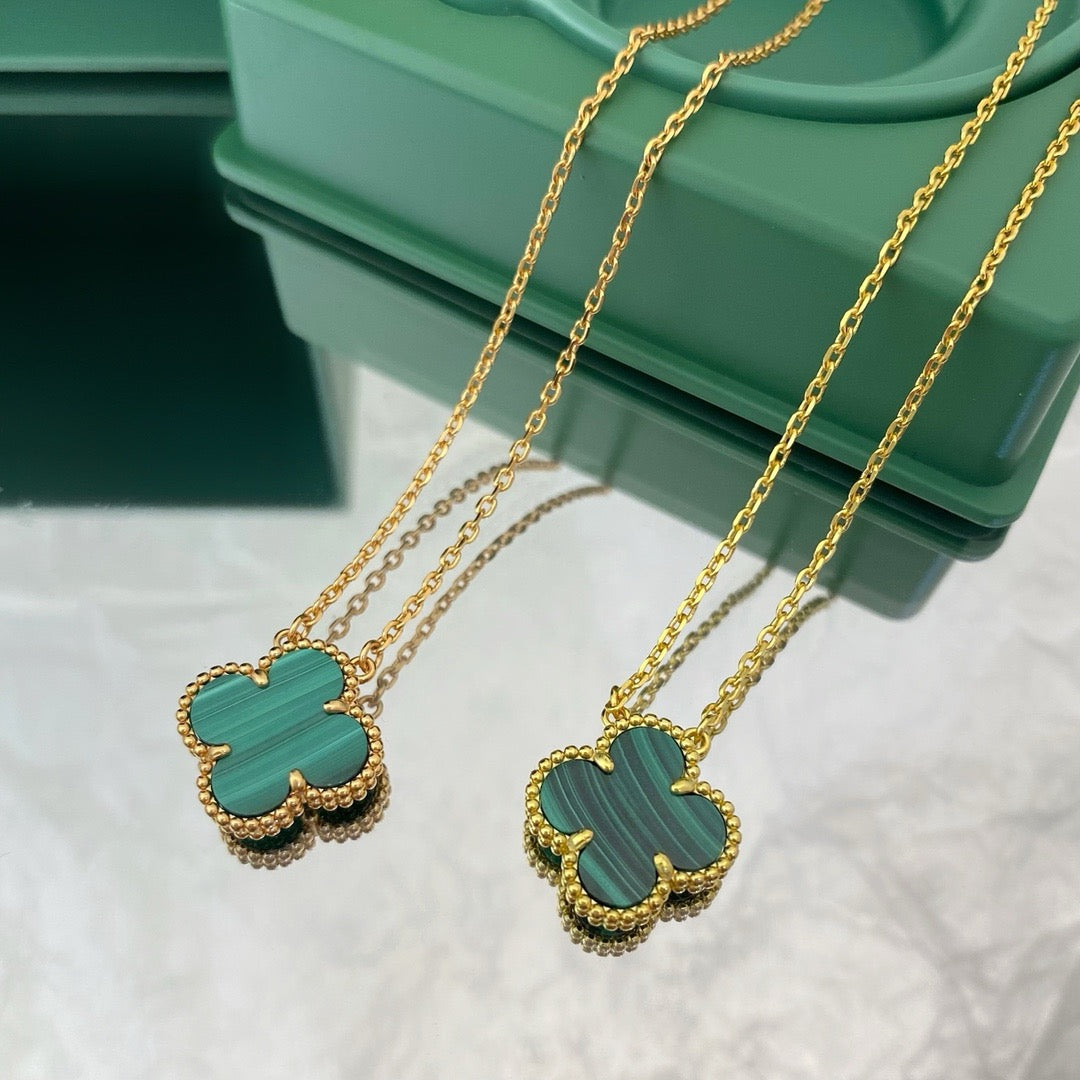 Green Golden Necklace