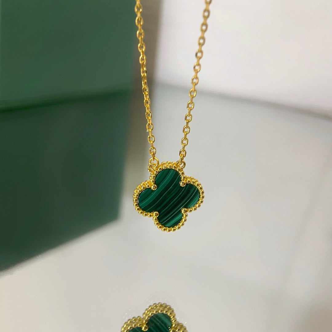 Green Golden Necklace