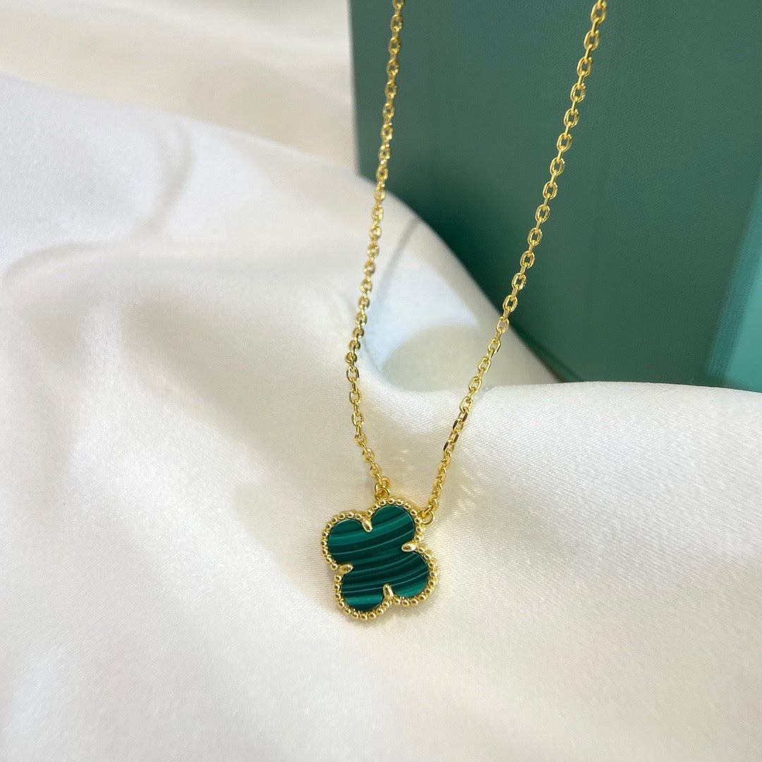 Green Golden Necklace