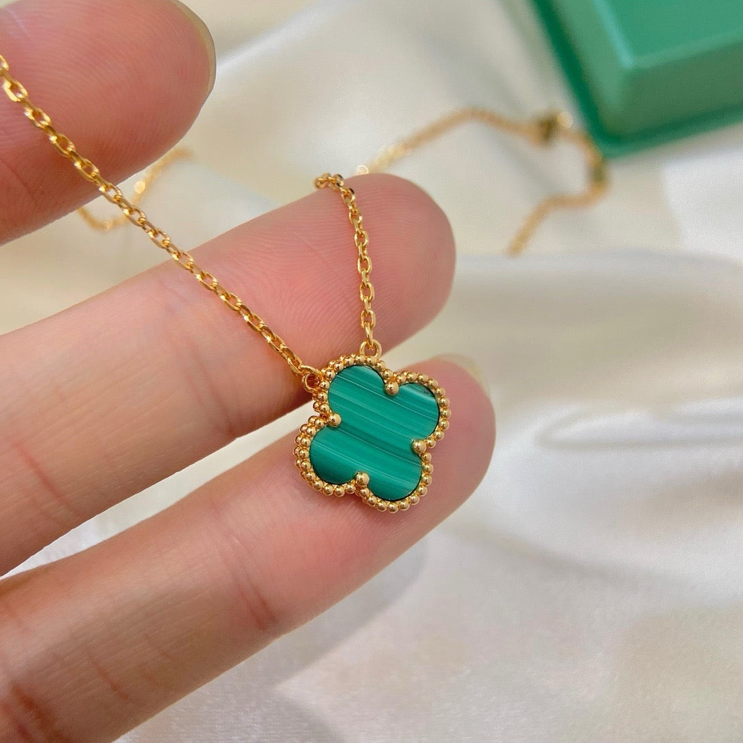 Green Golden Necklace