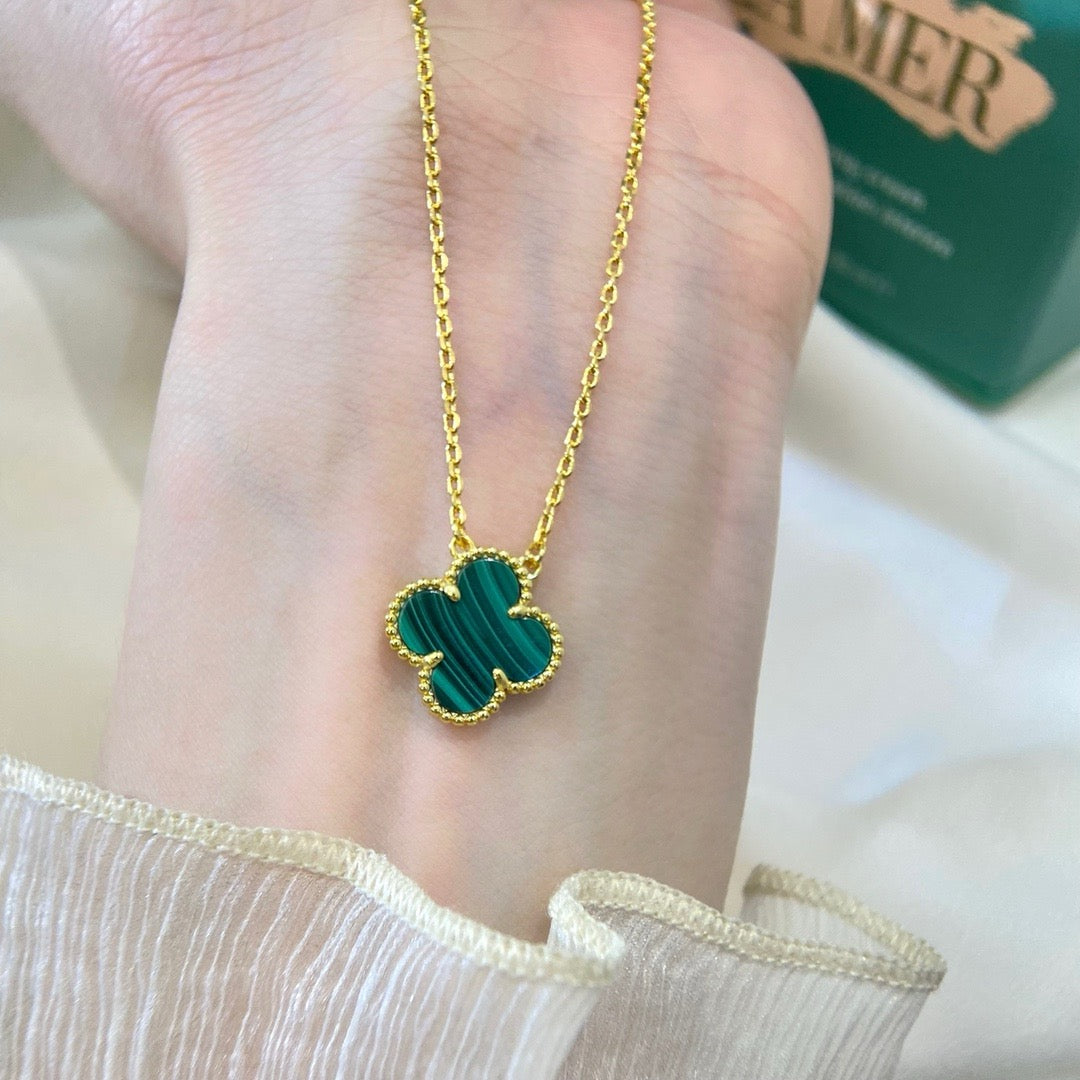 Green Golden Necklace