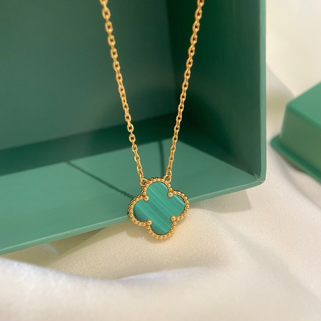 Green Golden Necklace