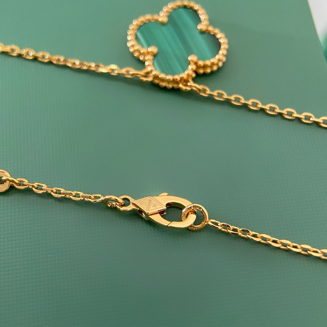 Green Golden Necklace
