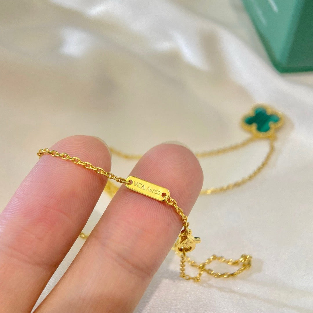 Green Golden Necklace