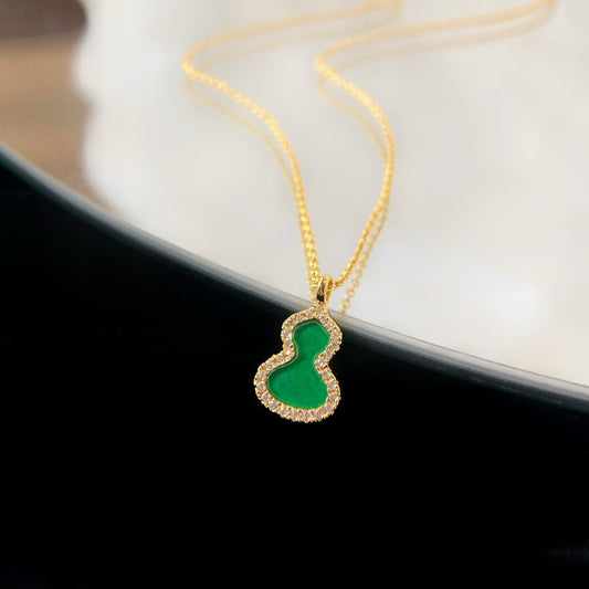 Golden Green Necklace