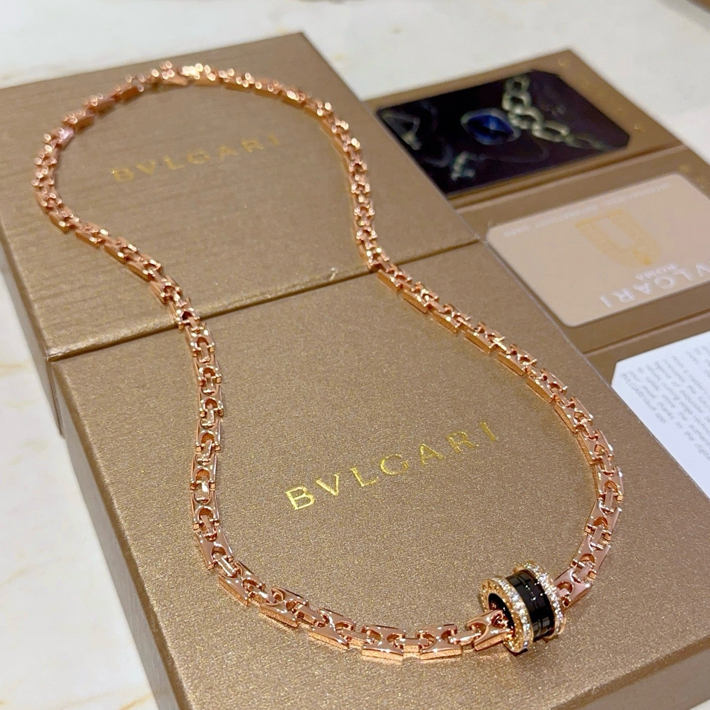 Golden Black Necklace