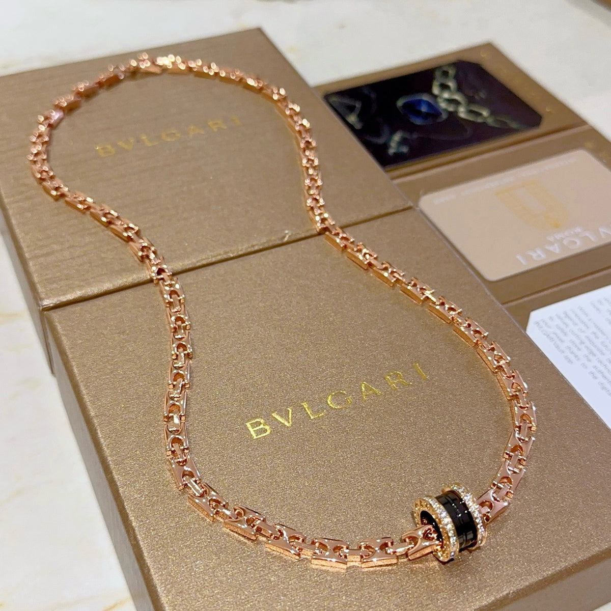 Golden Black Necklace