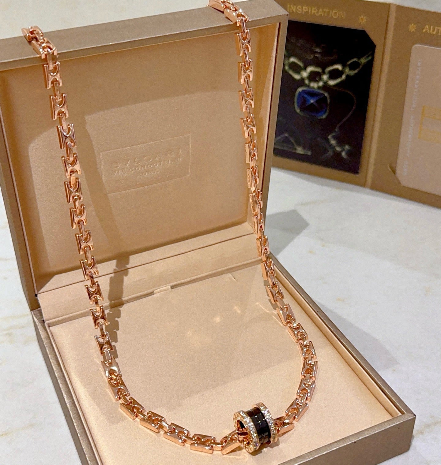 Golden Black Necklace