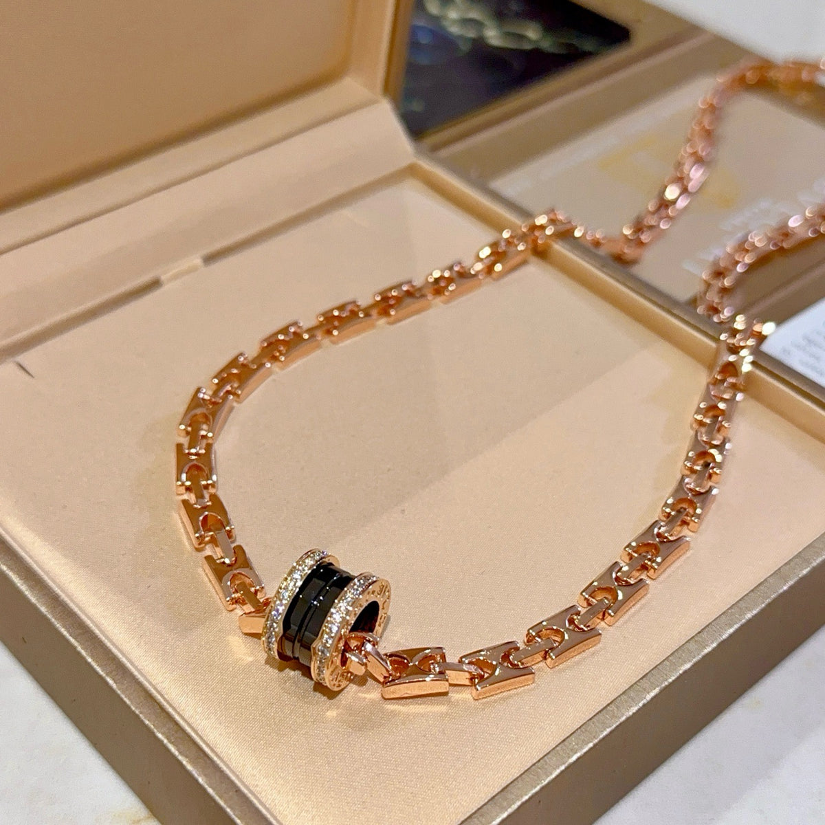 Golden Black Necklace