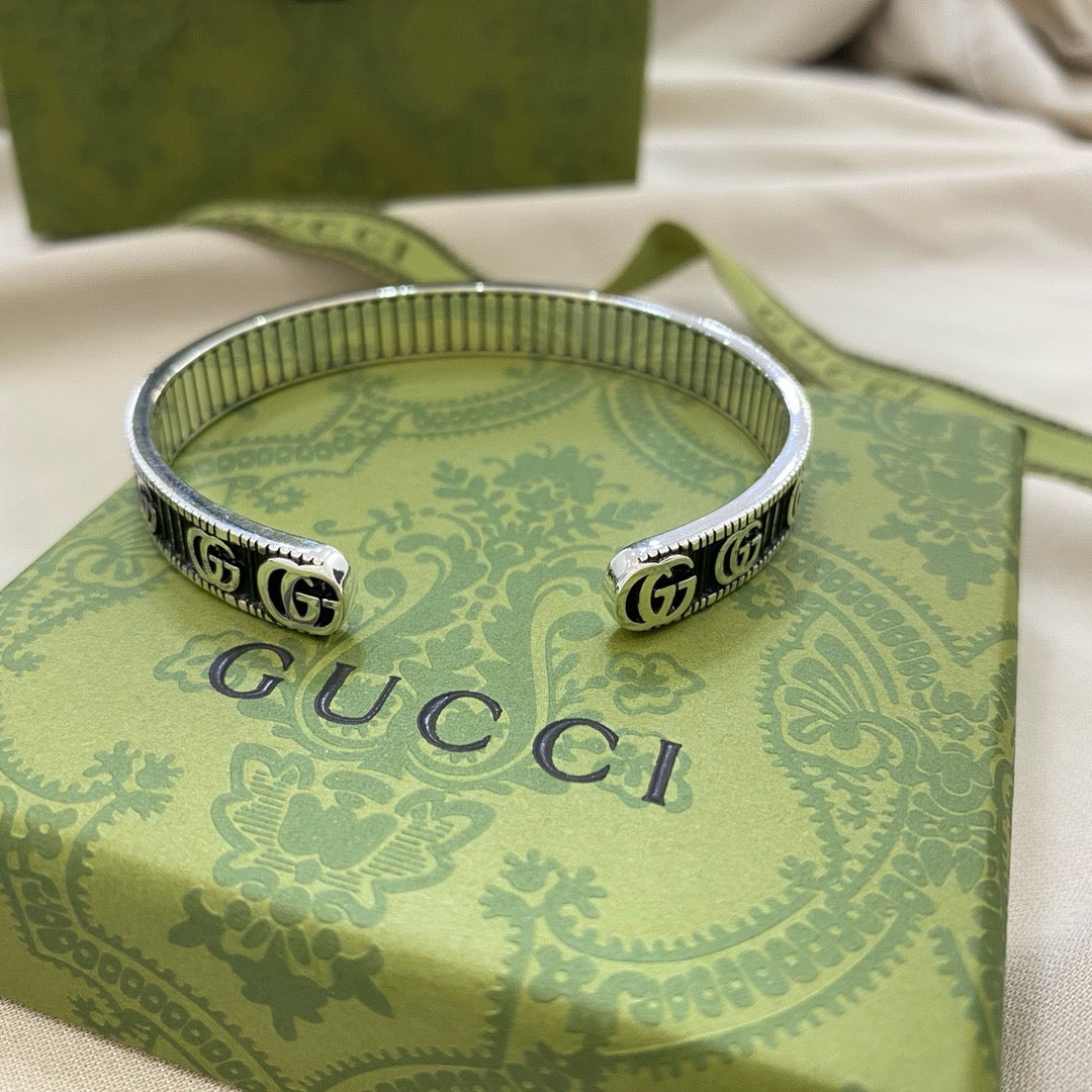 Silver Black Bracelet