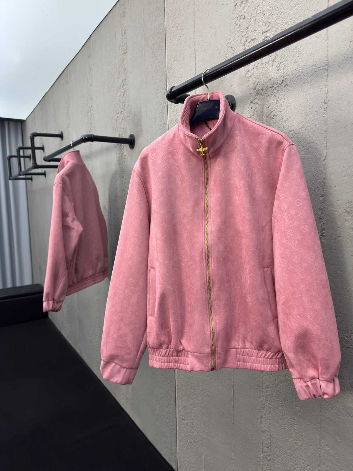 Pink and Black Jacket - Size 46 - FashionHype.xyz