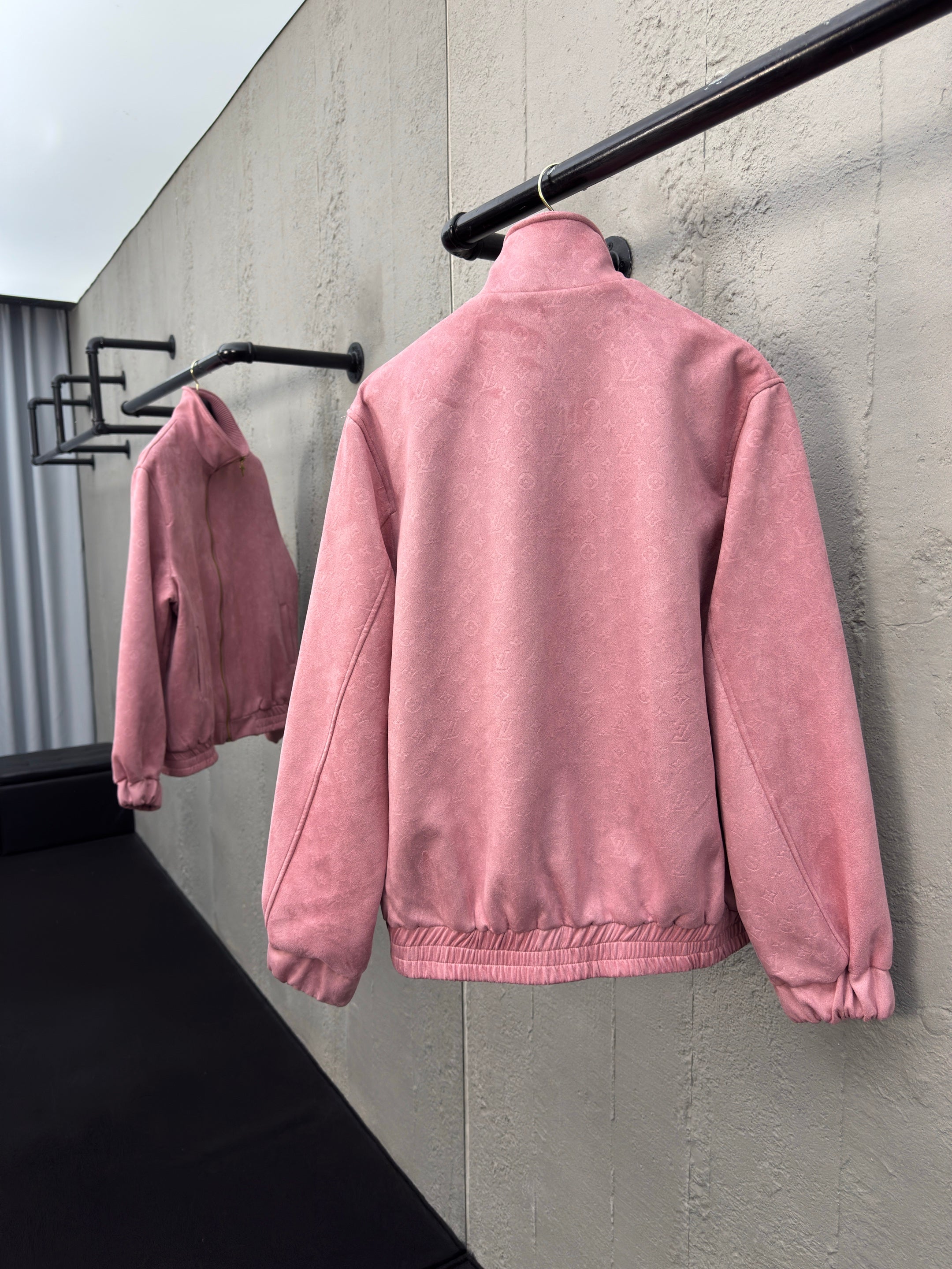 Pink and Black Jacket - Size 46 - FashionHype.xyz
