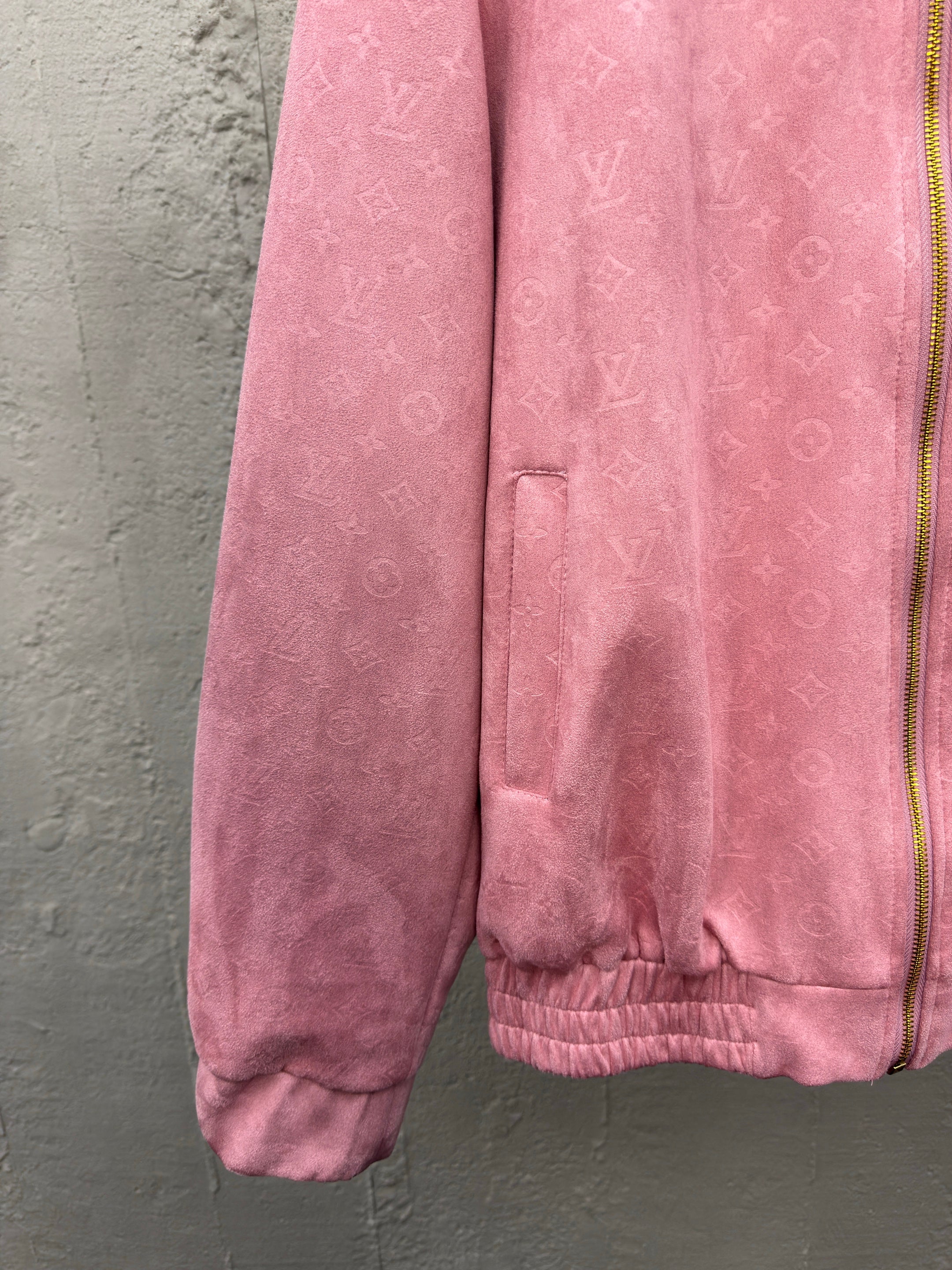 Pink and Black Jacket - Size 46 - FashionHype.xyz