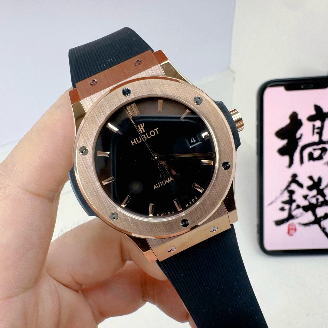 Black Gold Watch